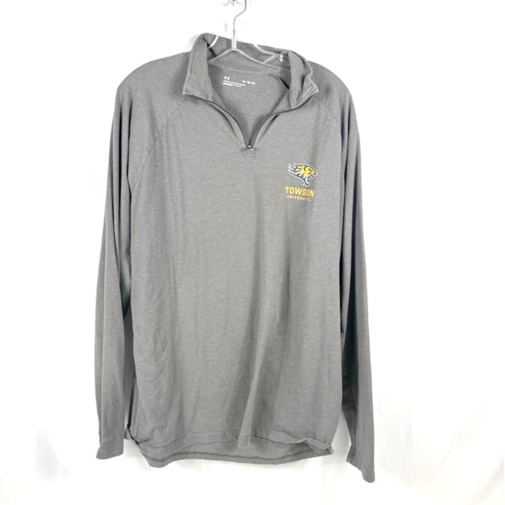 Towson Tigers XL 1/4 Zip Under Armour Pullover